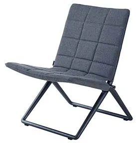 Cane-Line Traveller lounge folding chair - Airtouch, grey