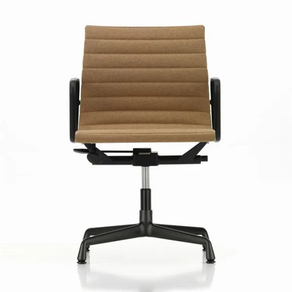 Vitra Aluminium EA 132 Office Chair with Swivel & Armrests Papyrus