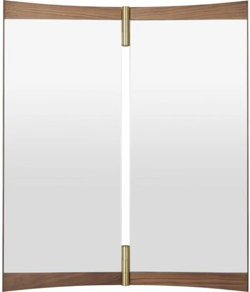 Gubi Vanity 2 Mirror American Walnut