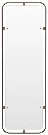 Audo Nimbus Mirror Rectangular Bronzed Brass