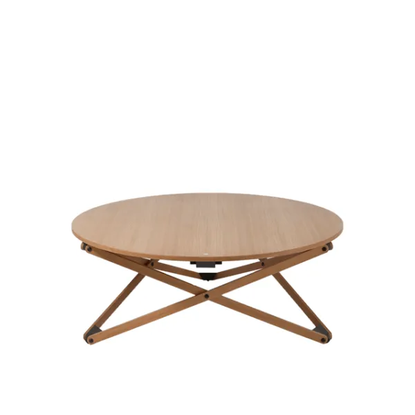Santa & Cole Subeybaja Adjustable Table Oak Natural